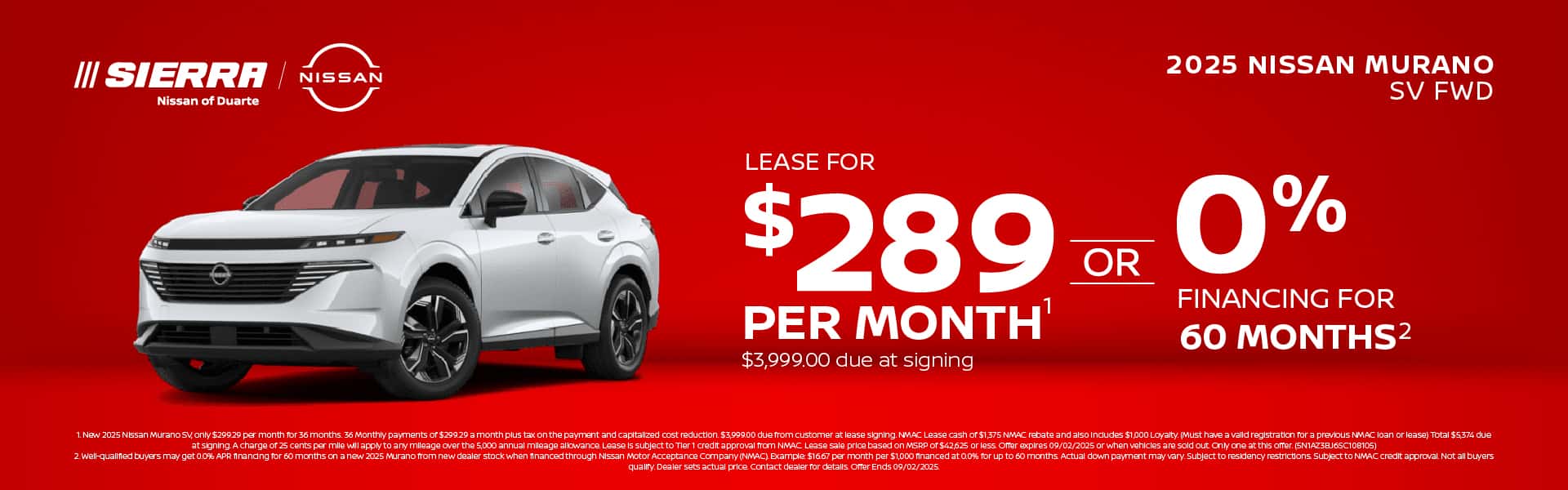 Murano Offer