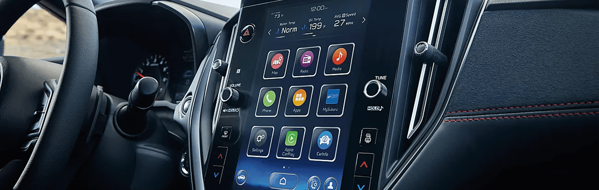 Subaru Multimedia with Standard 11.6-inch Touchscreen