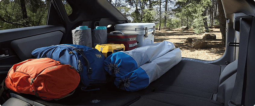 Adventure-Ready Cargo Space