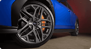 Gold-Finished Brembo Performance Brakes