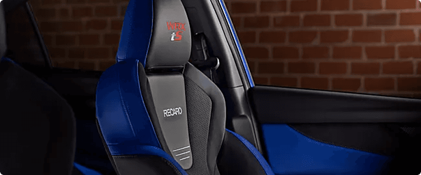 Performance-Focused Interior 
with Recaro Front Seats