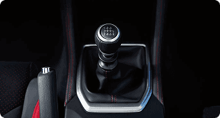 Quick-Shifting 6-Speed Manual Transmission