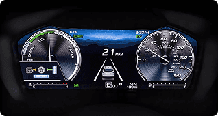 Standard Fully Digital Instrument Cluster