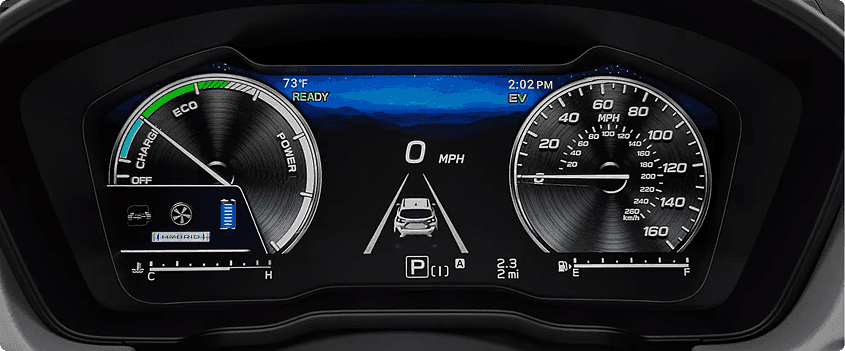 Standard Fully Digital Instrument Cluster