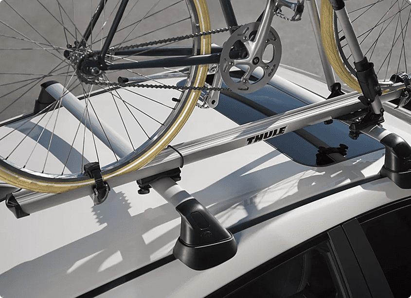 Standard Roof Crossbar Mounting Points