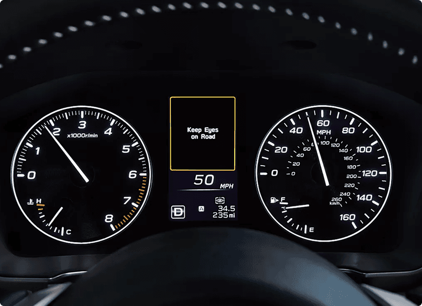 Subaru DriverFocus Distraction Mitigation System