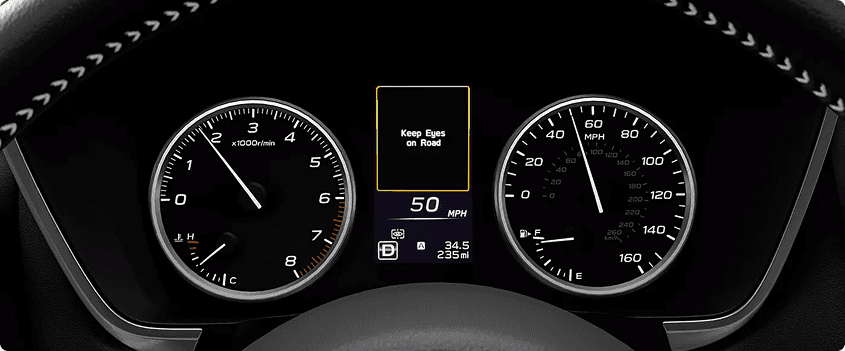Subaru DriverFocus Distraction Mitigation System
