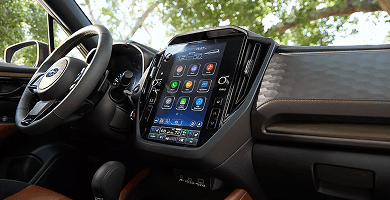 Subaru Multimedia System with Wireless Apple CarPlay and Android Auto