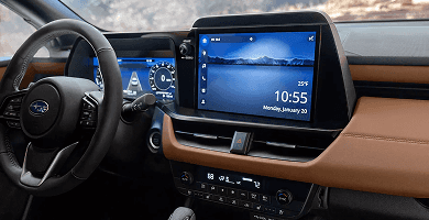 Subaru Multimedia System with New Standard 12.1-Inch Touchscreen