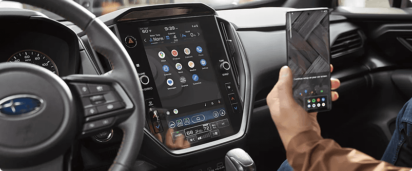Subaru Multimedia System with Wireless Apple CarPlay® and Android Auto™