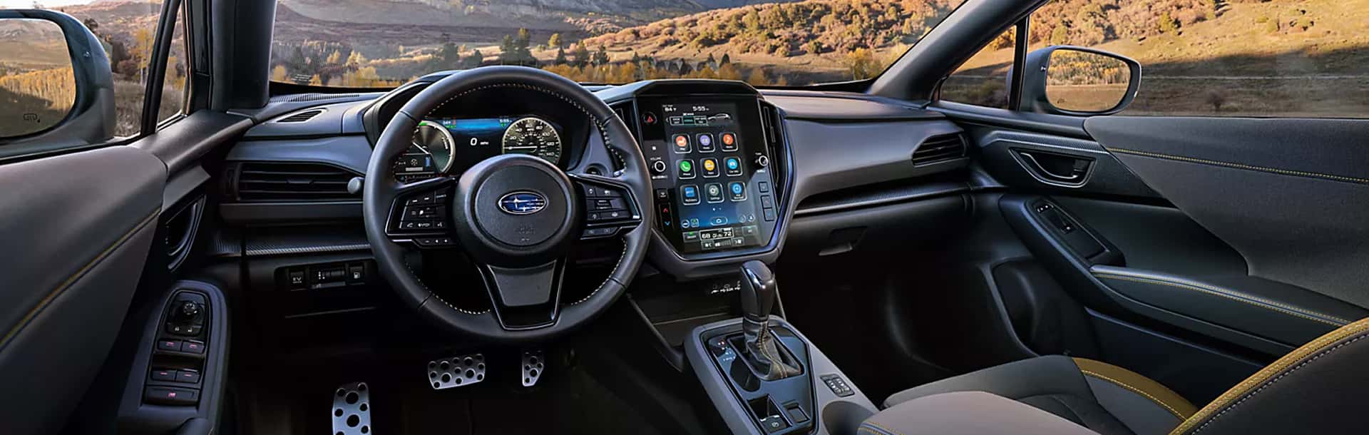 Subaru Multimedia with Wireless Apple CarPlay® and Android Auto™