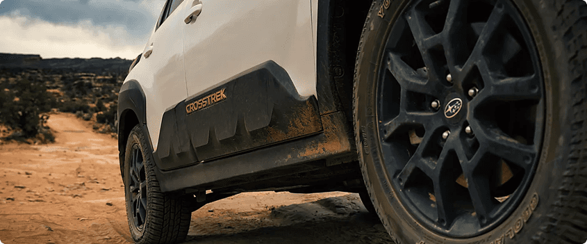 Up to 9.3 Inches of Ground Clearance