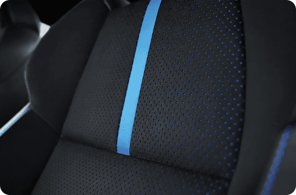 Racing-inspired interior