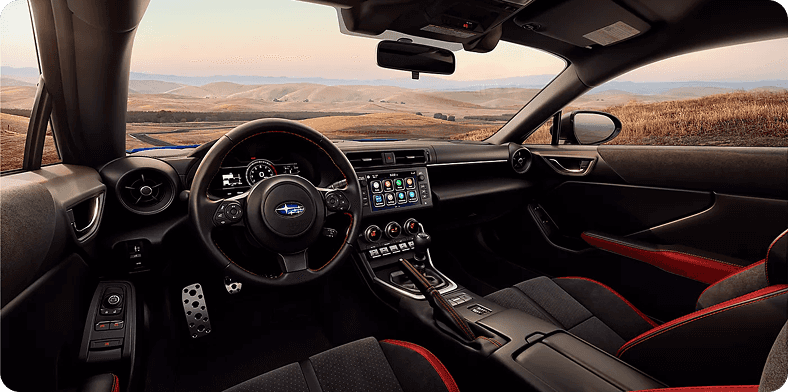 BRZ customizable cockpit interior
