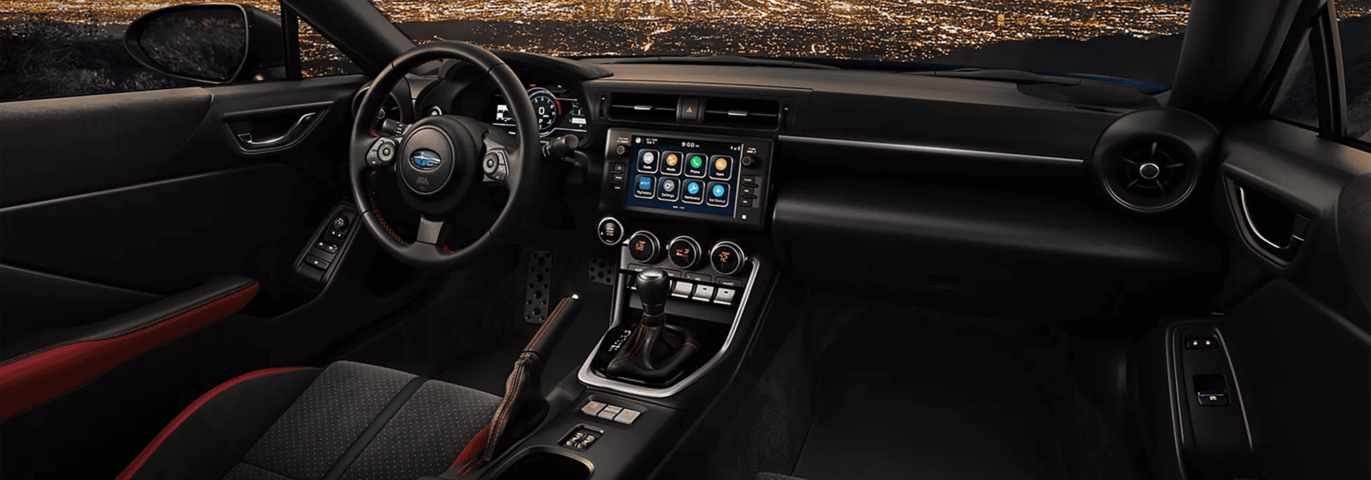 BRZ interior overview