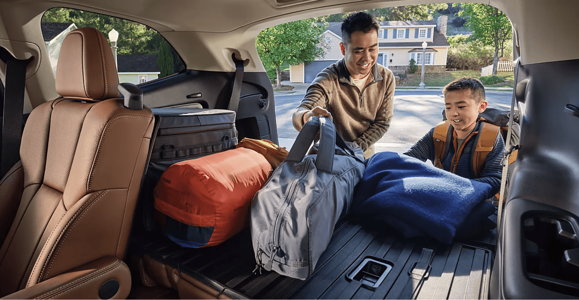 2026 Subaru Ascent folding second- and third-row seatbacks provide up to 75.6 cubic feet of cargo volume
