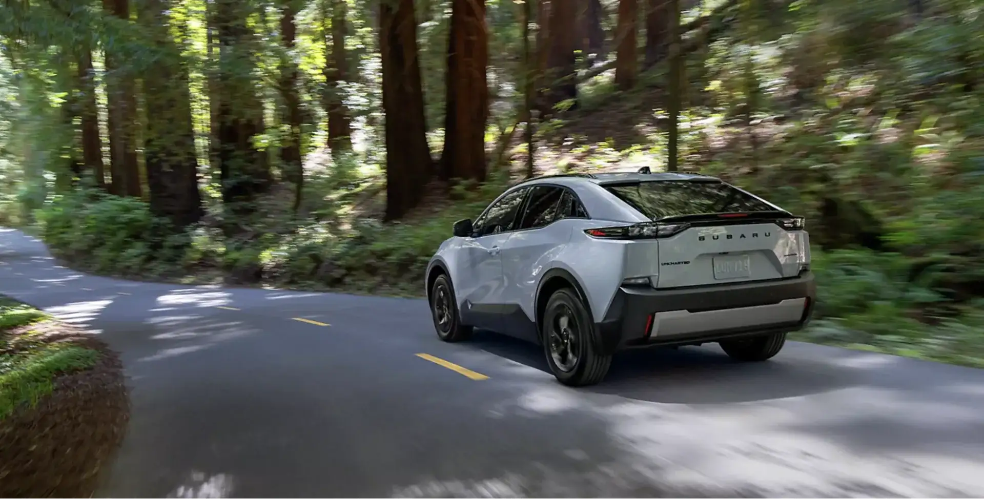The 2026 Subaru Uncharted Sport shown in Metropolis Gray Metallic