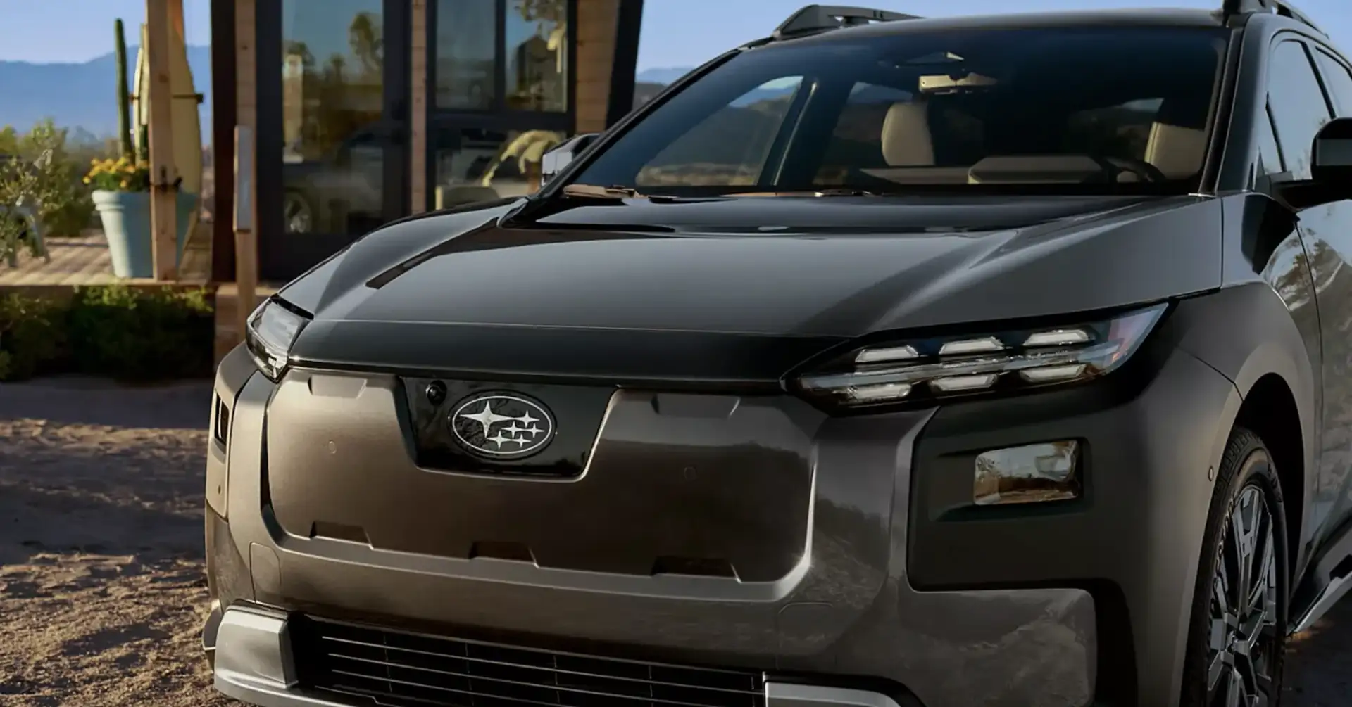 2026 Subaru Trailseeker Touring Leather shown in Magnetite Gray Metallic