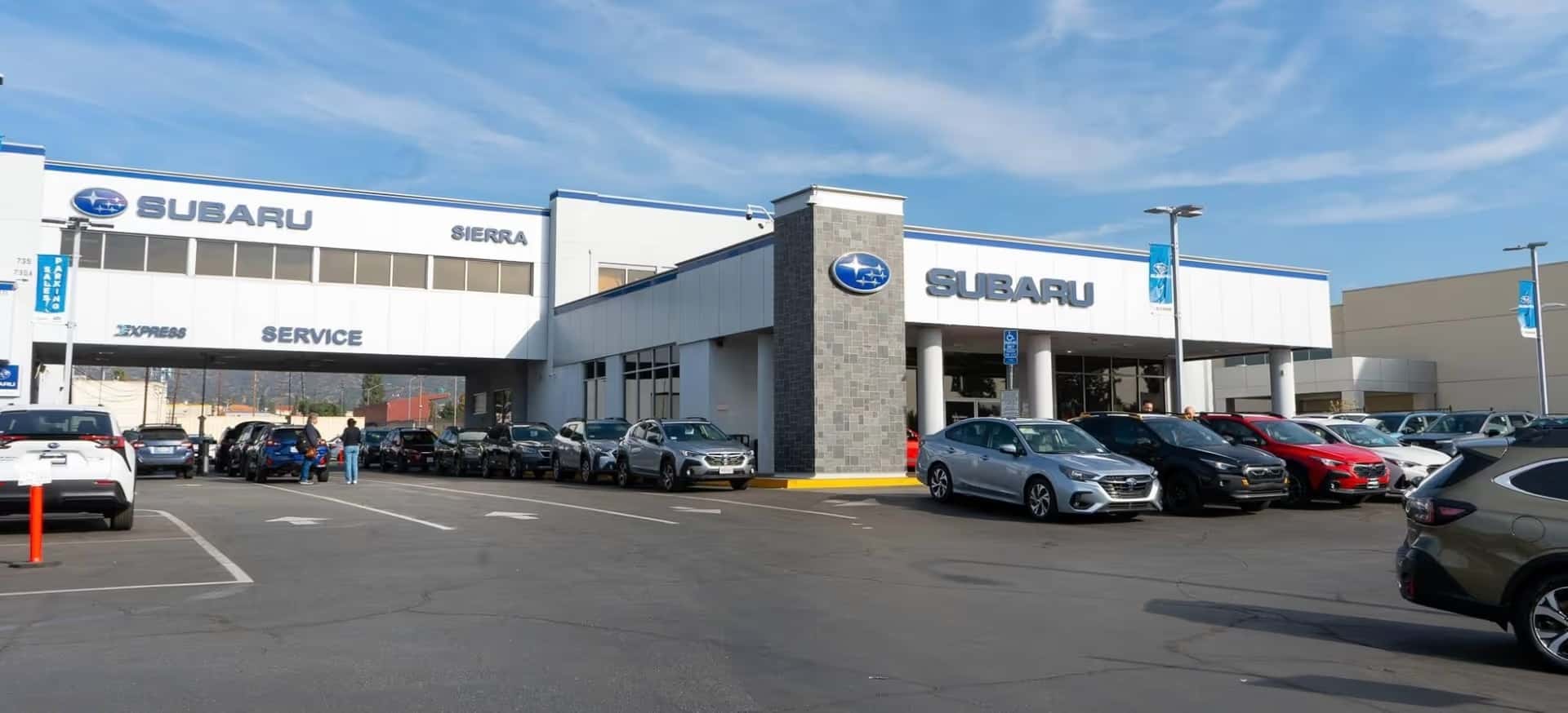 Sierra Subaru Monrovia Store front