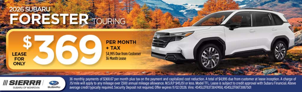 October Forester Touring