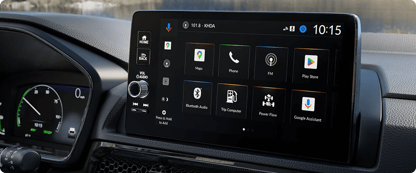 9-Inch Color Touchscreen