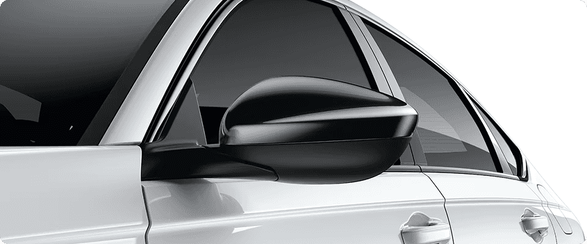 Black Door Mirror Cover