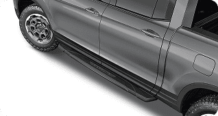 Black Running Boards