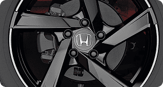 Black Wheel Lug Nut Set