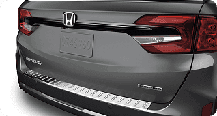Chrome Rear Bumper Protector