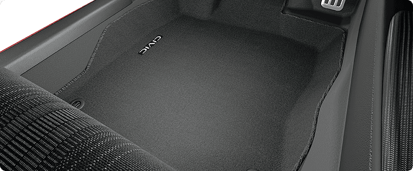 Contoured High-Wall Carpet Floor Mats