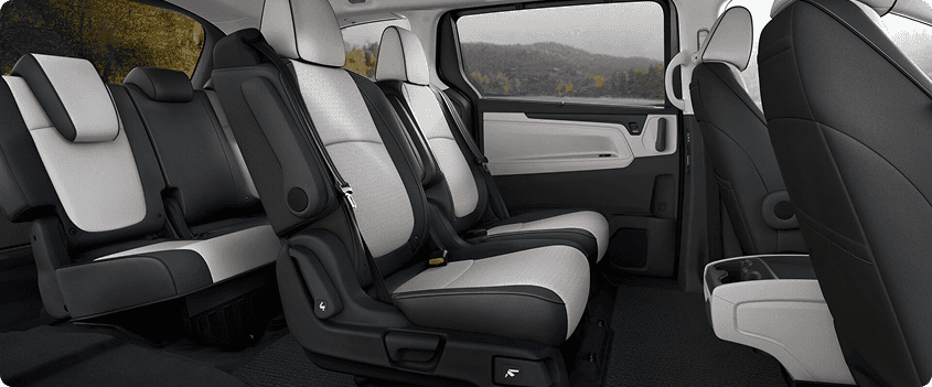 Leather-Trimmed Interior