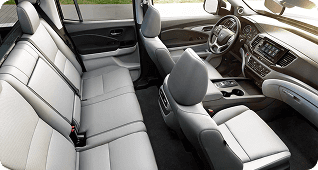 Leather-Trimmed Interior