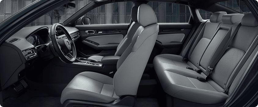 Leather-Trimmed Interior