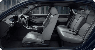 Leather-Trimmed Interior