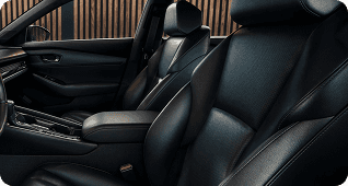 Leather-Trimmed Seating