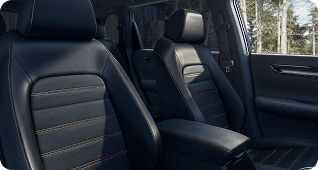 Leather-Trimmed Seating