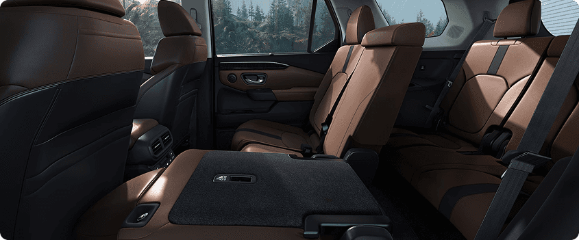One-Touch 2nd-Row Seating