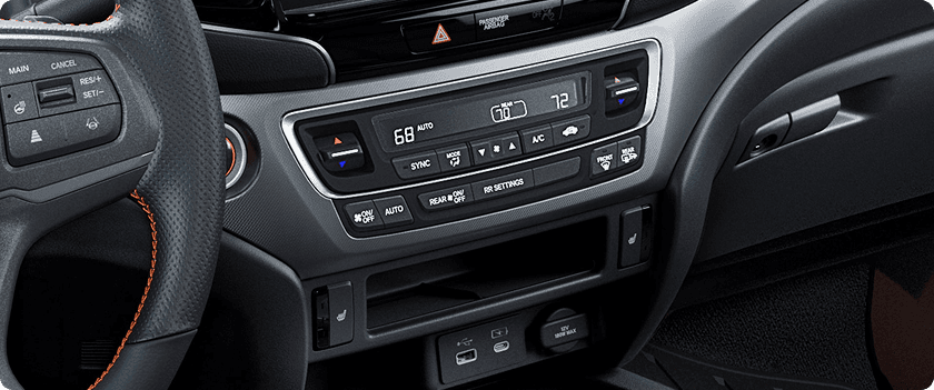 Tri-Zone Automatic Climate Control