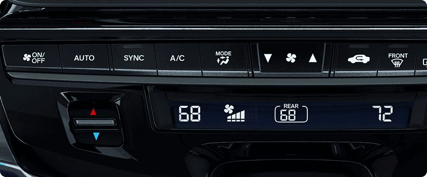 Tri-Zone Climate Control