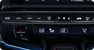 Tri-Zone Climate Control