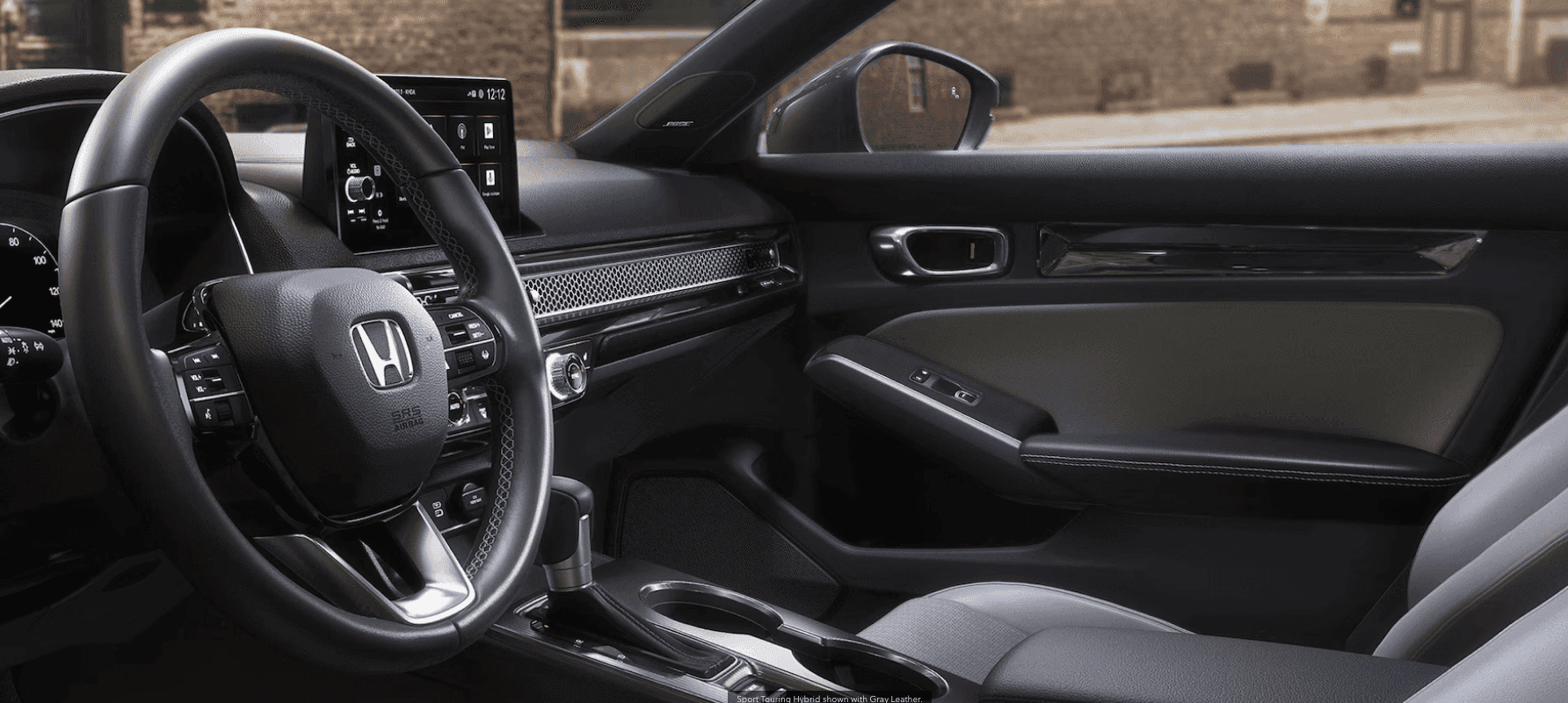 Interior of the 2026 Honda Civic Hatchback for sale in Florence, AL at Singing River Honda