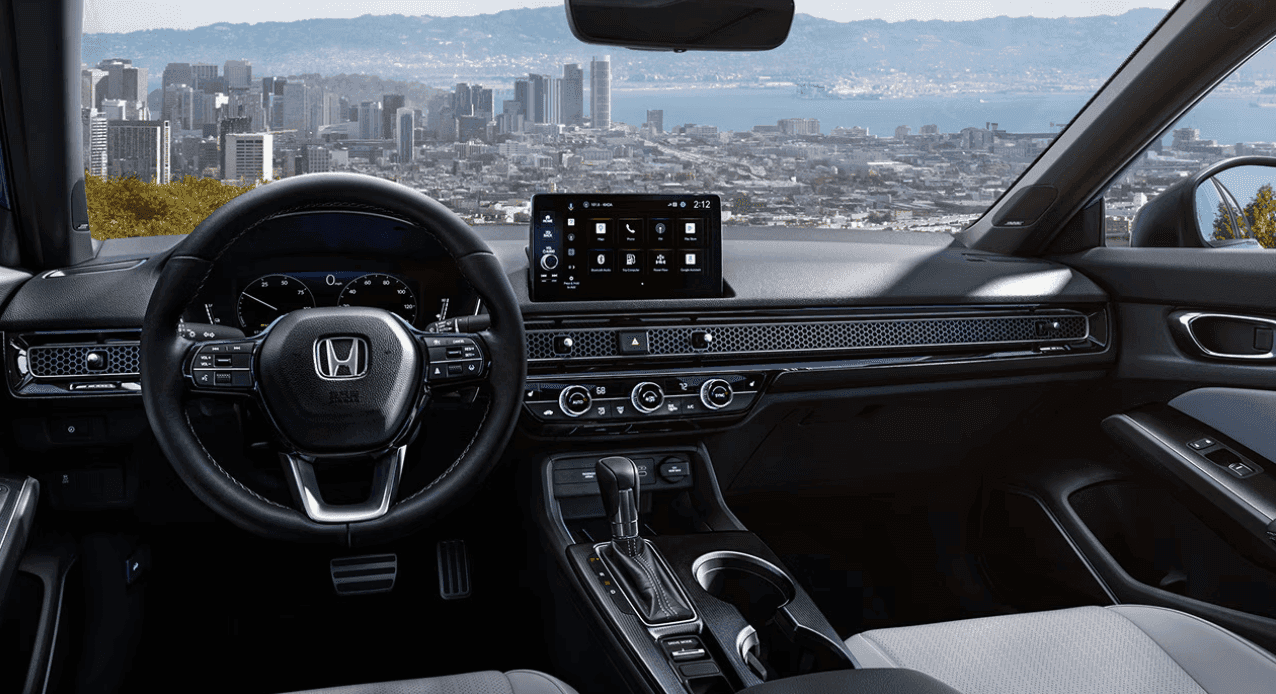 Interior of the 2026 Honda Civic Sport for sale in Florence, AL at Singing River Honda