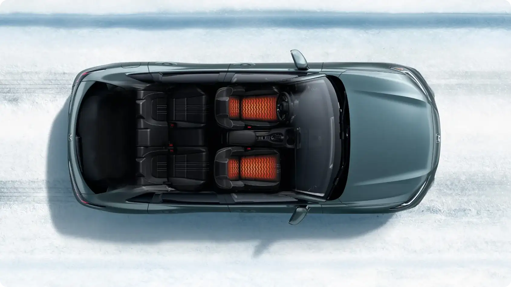 Heated, leather-trimmed front seats in the 2027 Honda HR-V