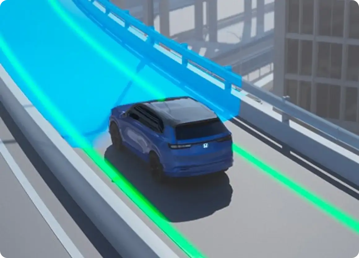 Lane Keeping Assist System with Traffic Jam Assist on the 2027 Honda HR-V
