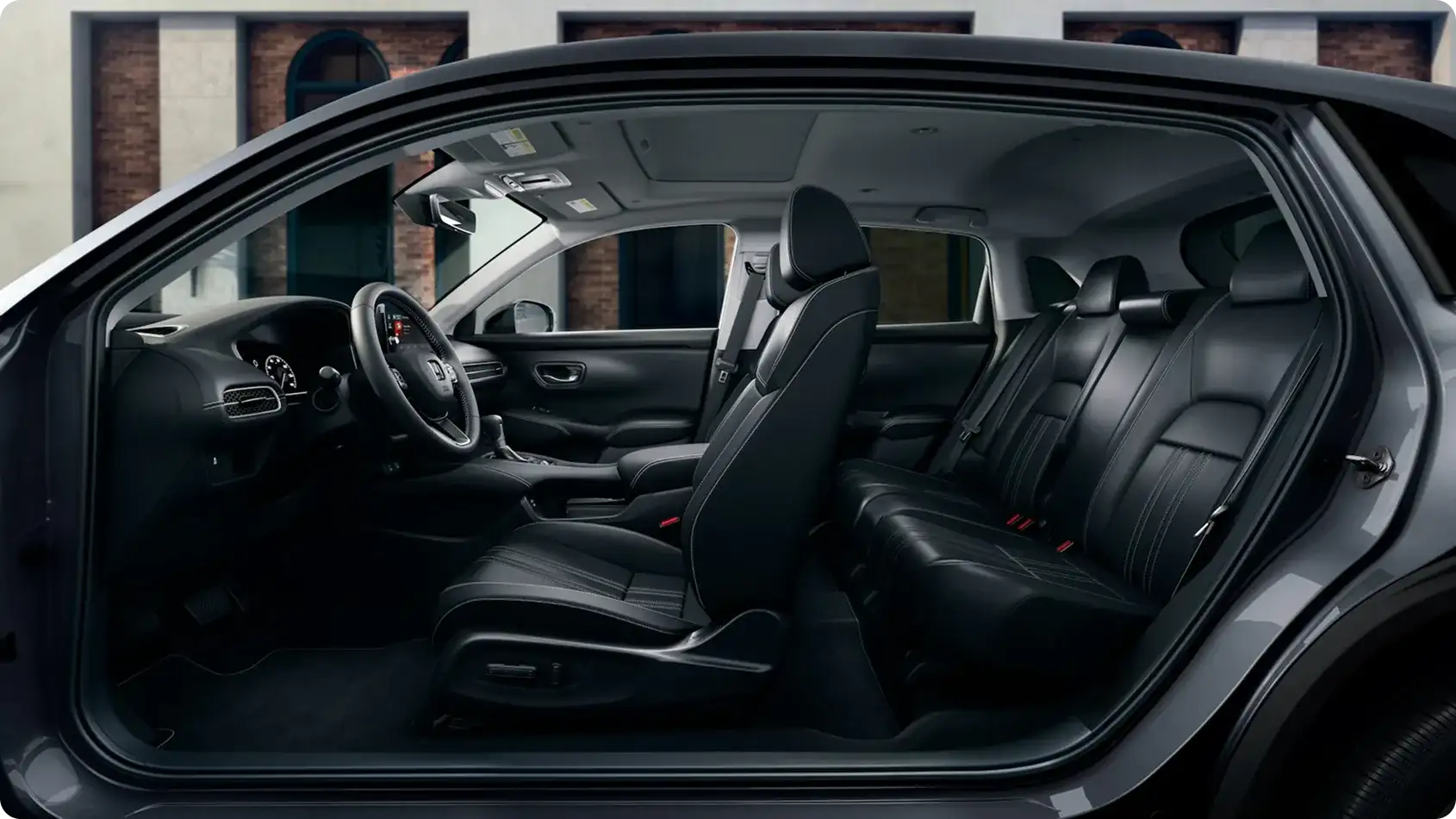 Comfortable seating for five passengers in the 2027 Honda HR-V