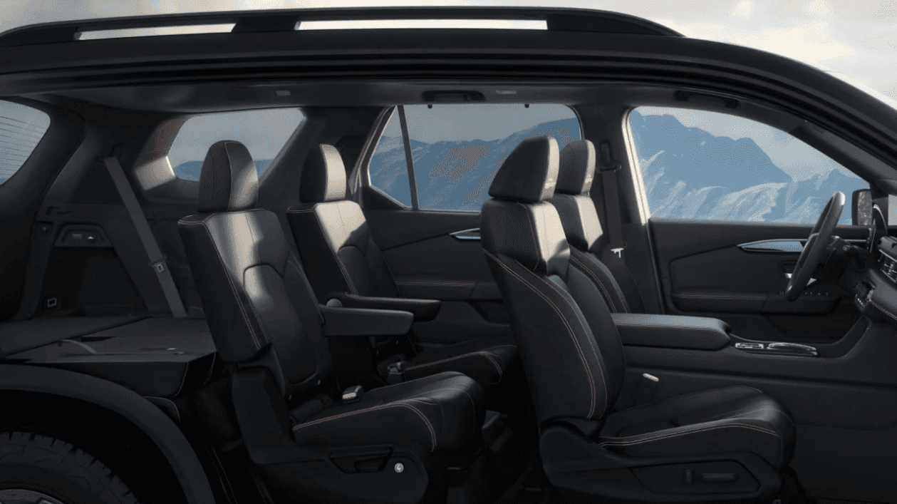 Interior of the 2026 Honda Pilot TrailSport for sale in Florence, AL at Singing River Honda