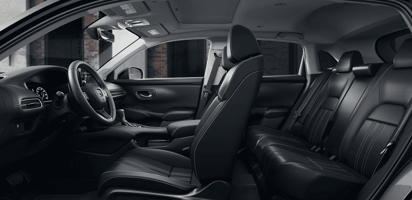 Interior of the Honda HR-V available for sale in Florence, AL at Singing River Honda