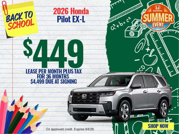 2026 Honda Pilot EX-L