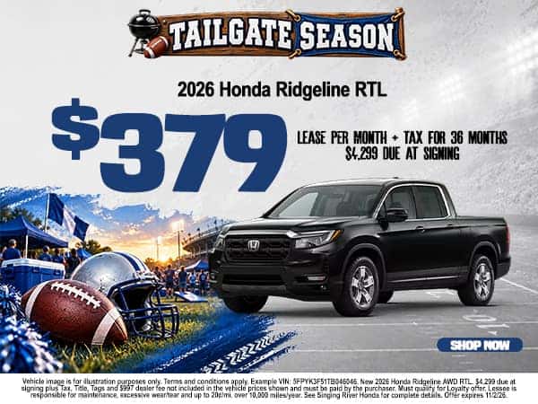 2026 Honda Ridgeline RTL