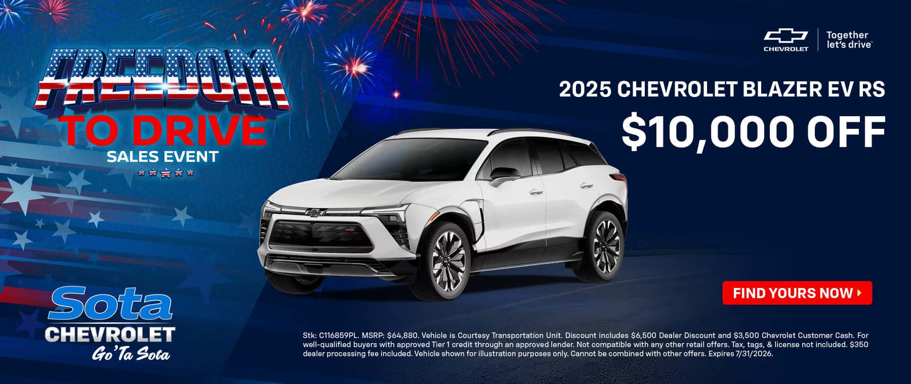 Blazer EV RS